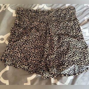 Leopard Print Shorts